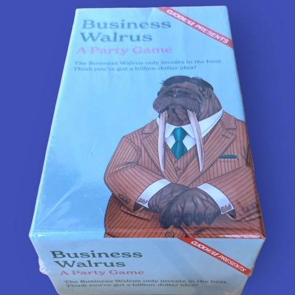Business Walrus: A Party Game by ClickHole • Cards Against Humanity New Gift Fun - Picture 3 of 4